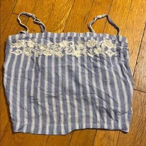Hollister cropped tank top